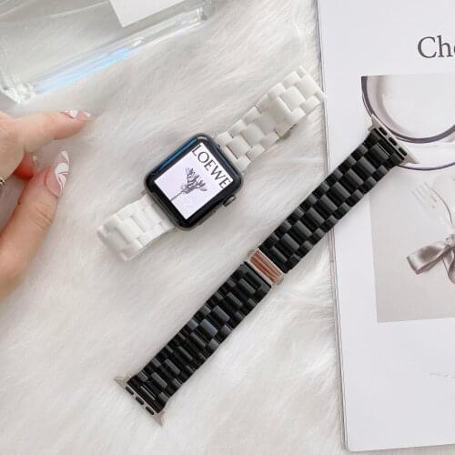 Watch Strap for Apple Watch 44mm 40mm 38mm 42mm Watchband for IWatch 6 SE 5 4 3 2 1 Series Accessories Bracelet Wristband Belt