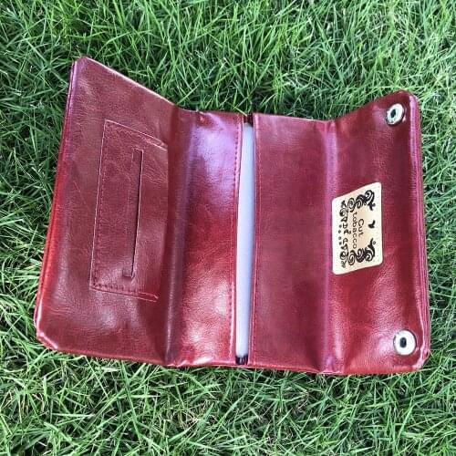 PU Leather Tobacco Bag Portable Cigarette Rolling Pipe Tobacco Case Wallet Holder Paper Smoking Accessories