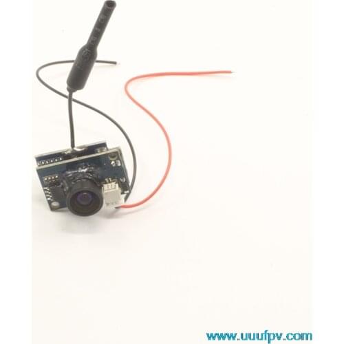 Super Mini 25mW/200mW Switchable AIO 5.8G 48CH VTX 600TVL 1/3 Cmos FPV Camera