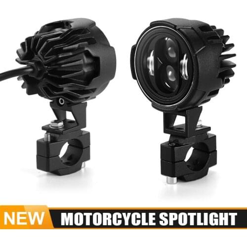 Motorcycle LED Spotlight Headlight Car ATV Driving Foglight Auxiliary Spotlight 12V 24V For moto dirt bike trucks SUVs UTV ATV