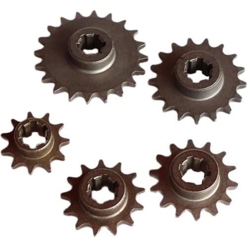 Earbox transmission gear box tooth for T8F 11T 13T 14T 17T 20T stranded chain polishing Reduction Gear Box