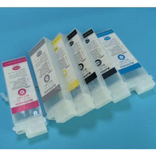 BCI-1401 Refillable Ink Cartridge For Canon W7250 W6400 Ink Cartridge With Chip
