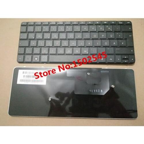 Free Shipping Brand New Original Laptop Keyboard For HP MINI 110 110-3000 110- 4000 SP Keyboard 633476-071 with Black Frame
