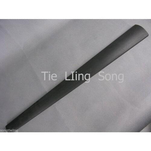 Indonesia ebony black cello fingerboard 4/4,round #6317,cello part