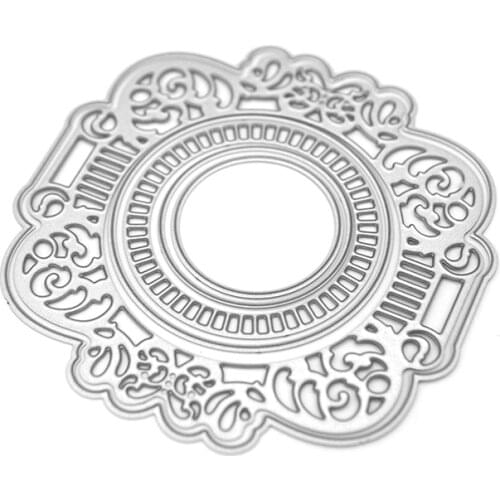 Madeleine Dies Scrapbooking Metal Cutting Dies Frame Carbon steel Craft Dies Cut for Photo Album Decorative Paper Cards Making