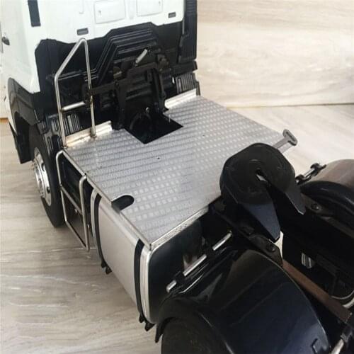 Metal Antiskid Pedal Footboard for 1/14 Tamiya HINO 700 RC Tractor DIY Truck Car Model Accessories Upgrade RC Car Parts