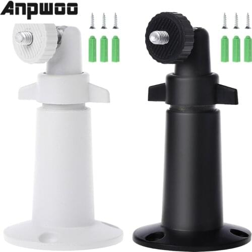 ANPWOO Black/White Wall Ceiling Mount Indoor Outdoor Stand Holder Set for Arlo Pro Security Cameras