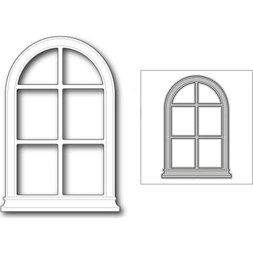 New Vintage Church Window Shape 2020 Metal Cutting Dies for DIY Scrapbooking and Card Making Decorative Embossing Craft No Stamp