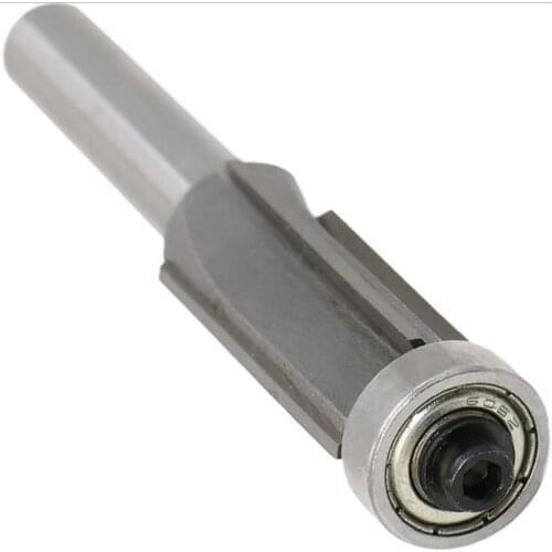 NEW 8mm Shank 4 Teeth Extra Long Flush Trim Router Bit Woodworking Cutter