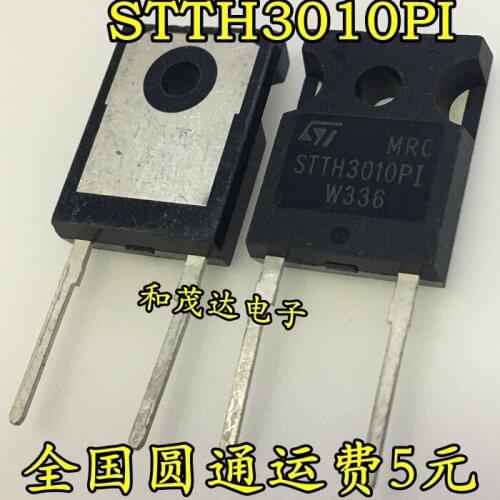 Original New 2pcs / STTH3010PI TO-3P