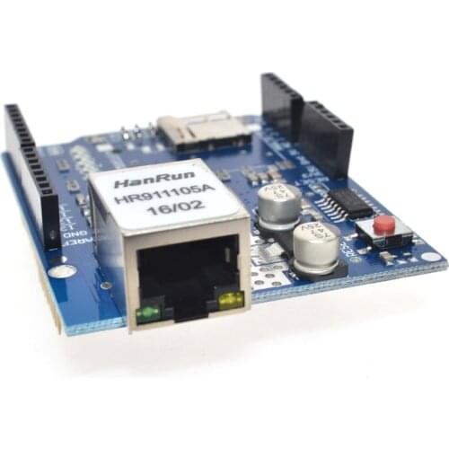 UNO Shield Ethernet Shield W5100 For Arduino R3 UNO Mega 2560 1280 328 UNO R3 Development Board Compatible With Micro SD Card