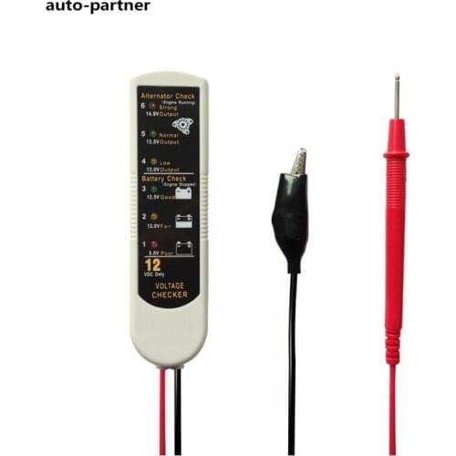 2017 Auto Car battery tester battery generator voltage tester alternator checker diagnostic tools