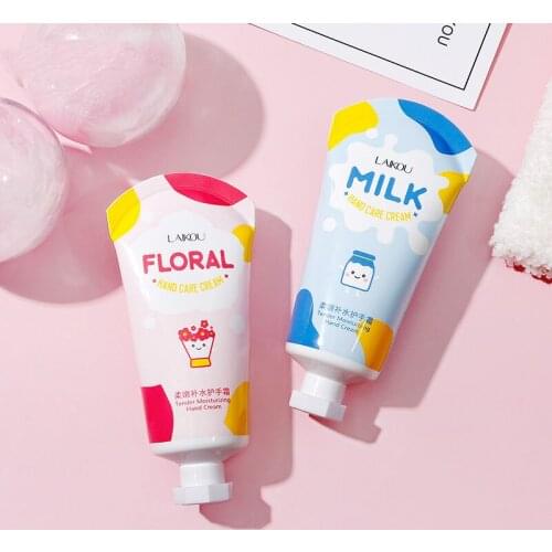 Milk Flower Repair Hand Cream Moisturizing Anti-chapping Whitening Hand Cream Winter Anti-crack Hand Cream Skin Care Lotion