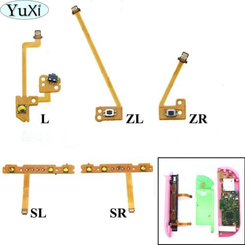 YuXi Replacement For Nintend Switch Joy-Con ZR ZL L SL SR Button Key Ribbon Flex Cable For NS repair cable