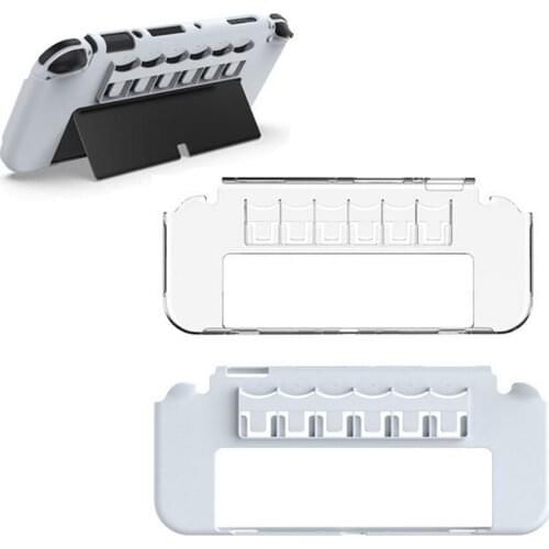 Game Machine Protective Case Ultra-thin PC Shell Game Cards Storage Cover for Switch OLED Game Console Accessories