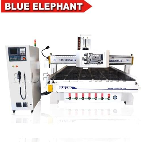 2140 ATC CNC Router CNC Engraving Machine 3D Funiture Wooden Door Making Machine Big Working Table