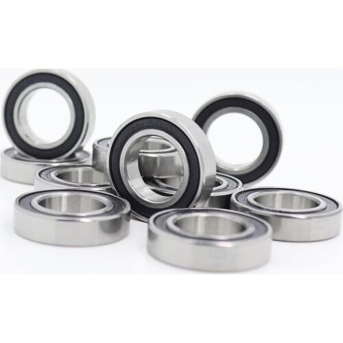 6801 2RS Bearing 12*21*5 mm ( 10 PCS ) ABEC-1 Metric Thin Section 61801RS 6801 RS Ball Bearings 6801RS