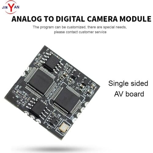 800x600 Analog video to USB digital signal CVBS to USB camera module AV TO USB video conversion module Single-sided AV board