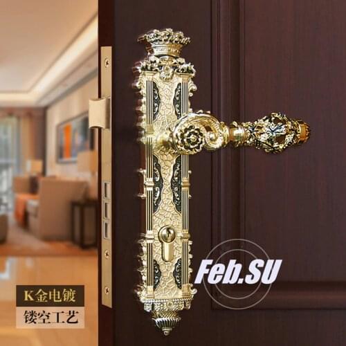85 HOLLOW SPLIT DOOR HANDLE--ZINC ALLOY MATERIAL----DIFFERENT FROM NORMAL DOOR HANDLE --DOOR LOCK