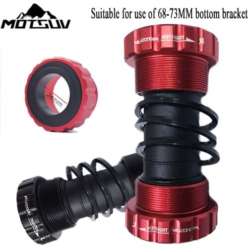 MOTSUV movimento central pecas para bike bottom bracket 68/73mm Bicycle Axis MTB Road Cycling bike bottom bracket