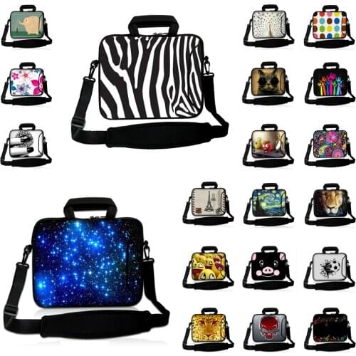 Laptop Notebook Case Tablet Briefcase Messenger Cover Bag 10" 11" 12" 13" 15" 15.6" 17" For Macbook Pro Air 13 15 16 Lenovo Dell