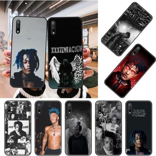 Phone Case For Huawei Honor 9X 9 9A 10 20 8X 8A 8S 7X 7A i 6A Pro Play Lite Black Cover Funda Rapper American XXXTENTACION