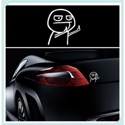 Black white Car styling Funny decorative stickers applique for MINI COOPER 2001 2006 iveco daily iii 2006 1989