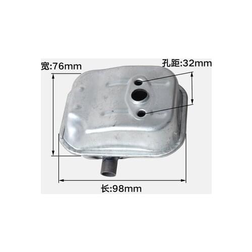 Brush Cutter Exhaust Muffler for Honda 139 gasoline engine grass hedge trimmer lawn mower 4 stroke spare parts