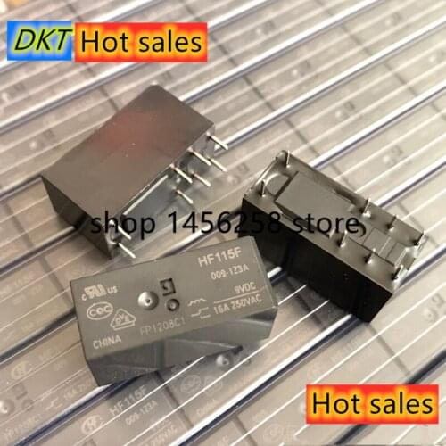 HF115F-009-1Z3A relay HF115F 009-1Z3A DIP8 16A 250VAC 9VDC