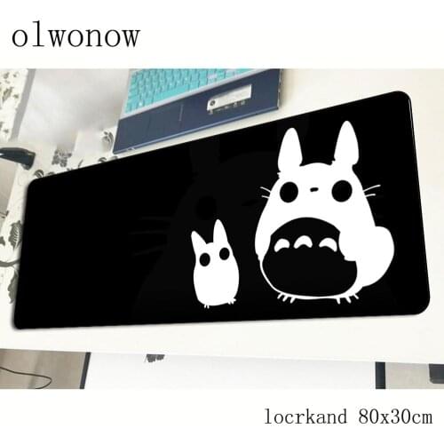 Totoro pad mouse Personality computador gamer mouse pad 800x300x2mm padmouse Boy Gift mousepad ergonomic gadget office desk mats