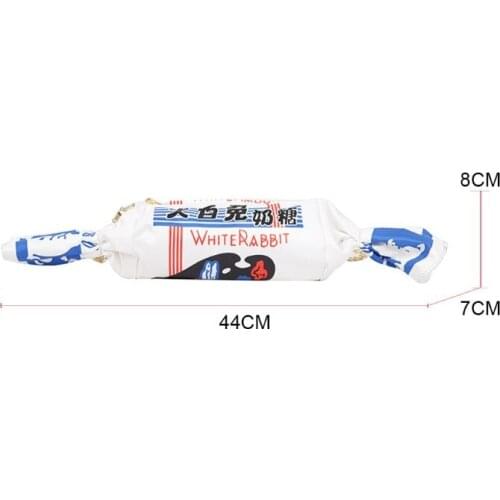 New Fashion Girl Canvas Cartoon White Rabbit Creamy Candy Handbag Womens Funny Messenger Bag X7XC