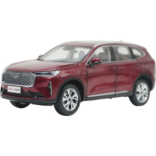 Original authentic 1:18 Great Wall 3th Generation Harvard H6 2021 red diecast alloy scale car model for gift, collection
