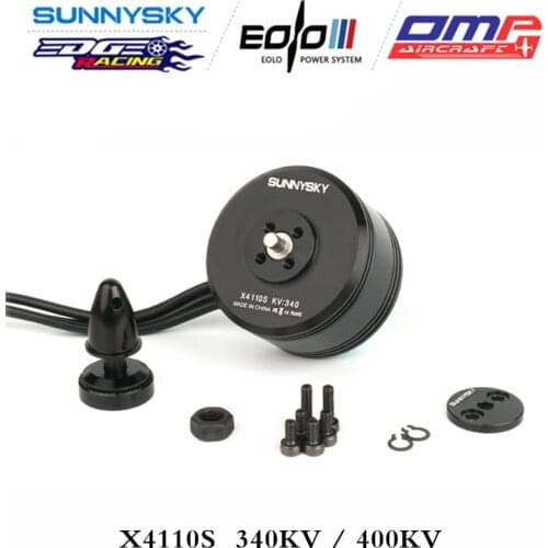 Original Sunnysky X4110S 340KV 400KV Brushless Motor for Multi-rotor Aircraft multi-axis disc motor use 15"16" propeller