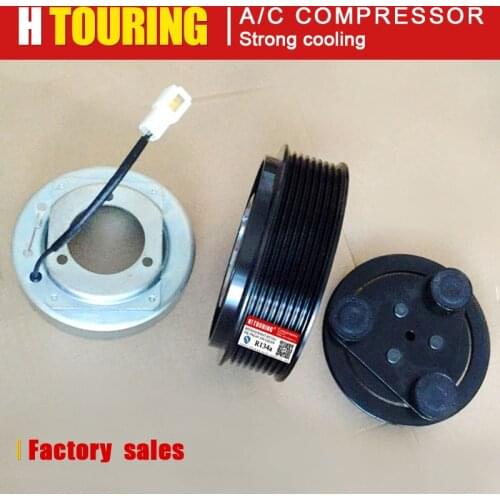 For MAZDA 6 2.0 2002-2006 Auto AC A/C Compressor & Clutch Pulley For Mazda 5 2.0 2005- GJ6F-61-K00 GJ6F61K00A GJ6F61K00B 8PK 12V