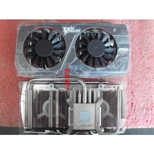 Original for MSI N660 TF 2GD5 OC Graphics Video card cooler fan with heat sink