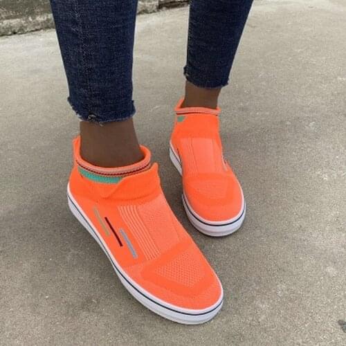 2020 Women Sneakers Sock Shoes Platform Shoes 2020 Woman Vulcanized Ladies Sneakers Mesh Fashion Female Casual Comfortable Shoes