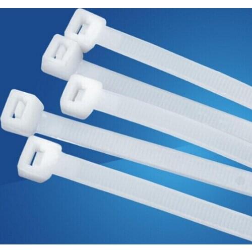 1000pcs/bag 3*60mm white Self-locking Plastic Nylon Cable Ties,Wire Zip Tie