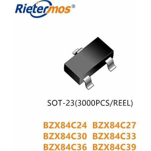 3000PCS BZX84C24 BZX84C27 BZX84C30 BZX84C33 BZX84C36 BZX84C39 SOT23