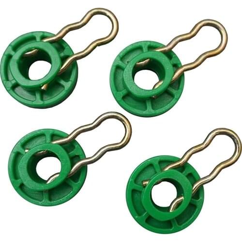 4 Sets Power Window Regulator Roller Retainer 4493433-93246015715 For Saab Volvo