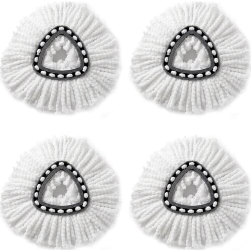 4 Pcs Pack Replacement Mop Head for O Cedar Mop Head Replacement Microfibers Mop Head Refill Fit X4YD