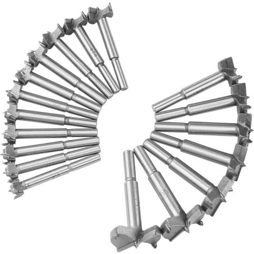 Free Shipping Woodworking Tungsten Steel Hole Opener Carbide Drill Bit Hinge Drill Boring Tool Woodworking Reamer Drilling Tool