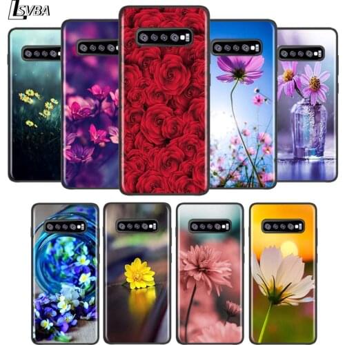 Natural flower For Samsung Galaxy Note 20 10 9 8 S21 S10 S10E S9 S8 S7 Ultra Lite Plus Pro 5G Phone Case