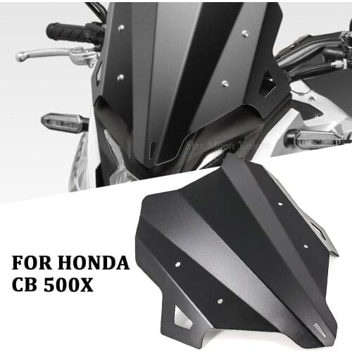 For HONDA CB 500 x motorcycle accessories Wind Shield Screen Protector Parts Windscreen Windshield cb500x 2019 2020