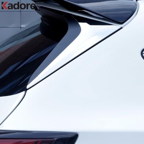 For Mazda CX-5 CX5 2017 2018 2019 2020 KF Car Exterior Accessories ABS Chrome Rear Windows Trim Stripe Car Stickers Cover