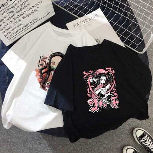 Hot Japanese Anime Demon Slayer Rengoku T Shirt Men Kawaii Kimetsu No Yaiba Graphic Tees Tanjirou Nezuko Tops Funny Tshirt Male