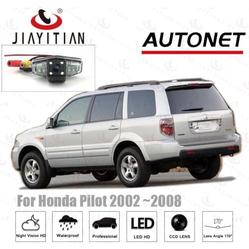 JIAYITIAN Rear view Camera For Honda Pilot/MR-V MRV 2002 2003 2004 2005 2006 2007 2008 Backup camera License Plate camera ccd