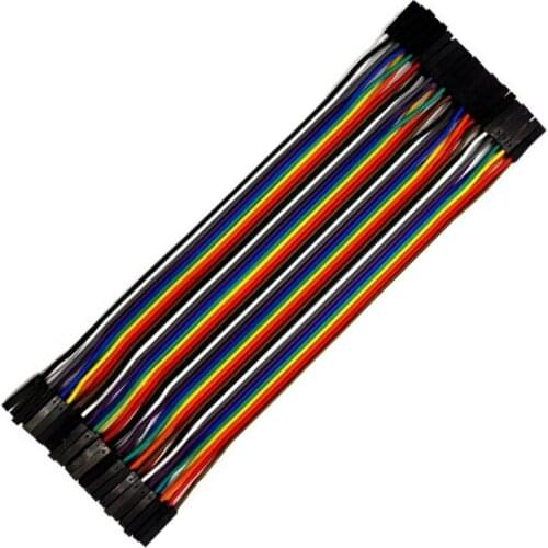 40 pcs Dupont Cable 10cm Jumper Wire - Female to Female