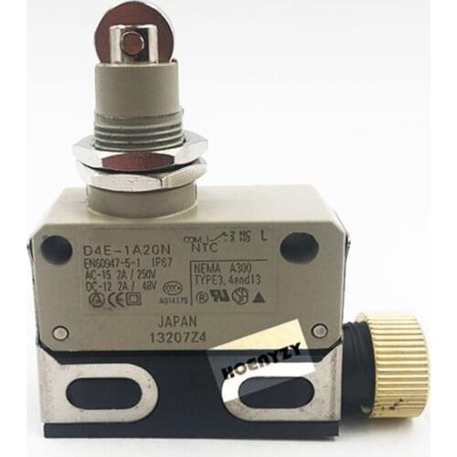 10Pcs High Quality Micro Switch Limit Switch D4E-1B20N Stroke switch D4E 1B20N Replace OMRON Type