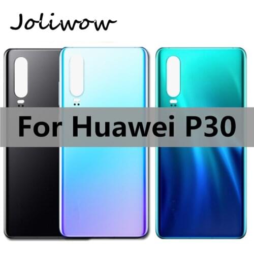 For Huawei P30 Battery Cover Rear Door Housing Back Case Replace Phone Battery Cover
