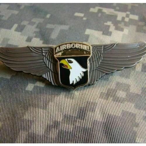 US Army 101st Airborne Division Eagle Wings Badge Pin Metal Brooch Military armyshop2008